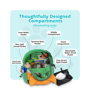 Filli & Me Gardener Filli HugBag Kindergarten Backpack, 12.5L Helper Companion Bag - 4-5 Years - Bags