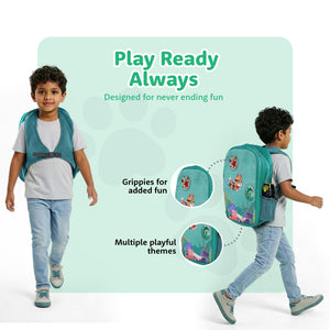 Filli & Me Goes Diving HugBag Primary School Backpack, 17L Sea Explorer Bag - 6-8 Years - Bags