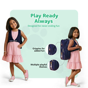 Filli & Me Goes into Space HugBag Primary School Backpack, 17L Space Explorer Bag - 6-8 Years - Bags