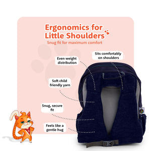 Filli & Me Goes into Space HugBag Primary School Backpack, 17L Space Explorer Bag - 6-8 Years - Bags