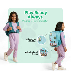 Filli & Me Goes Sailing HugBag Primary School Backpack, 17L Sailor Explorer Bag - 6-8 Years - Bags