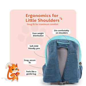 Filli & Me Goes Sailing HugBag Primary School Backpack, 17L Sailor Explorer Bag - 6-8 Years - Bags