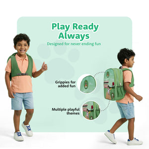 Filli & Me Plays Cricket HugBag Primary School Backpack, 17L Sports Companion Bag - 6-8 Years - Bags