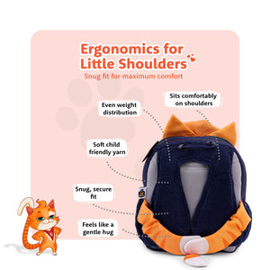 Filli & Me Rockstar Filli HugBag Kindergarten Backpack, 12.5L Music Companion Bag - 4-5 Years - Bags