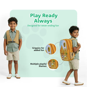 Filli & Me Rules Egypt HugBag Primary School Backpack, 17L Explorer Companion Bag - 6-8 Years - Bags