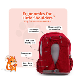Filli & Me Saves the World HugBag Primary School Backpack, 17L Hero Companion Bag - 6-8 Years - Bags