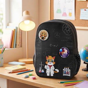 Filli & Me Science Experiments HugBag Primary School Backpack, 17L Science Bag - 6-8 Years - Bags