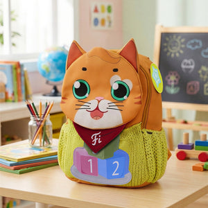 Filli & Numbers HugBag Preschool Backpack, 10L Companion Bag for Kids - 2-3 Years - Bags