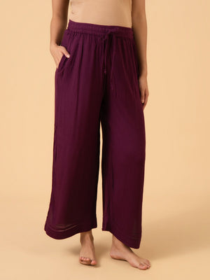 Fine as Wine Maternity and Nursing Nightwear Set - Wine Maternity Nightwear Set