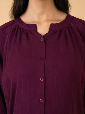 Fine as Wine Maternity and Nursing Nightwear Set - Wine Maternity Nightwear Set