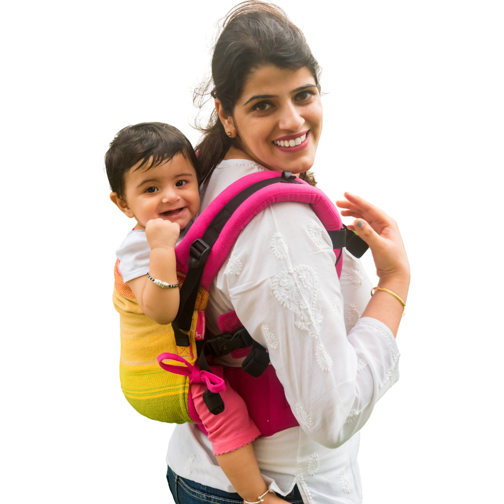 Anmol Baby Ergonomic Baby Carrier- Bandhini Flexy