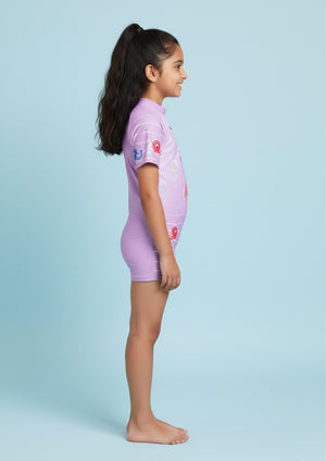 Flamingo Fandango Girls Swimsuit - 2 - 4 Years Kids Swimwear