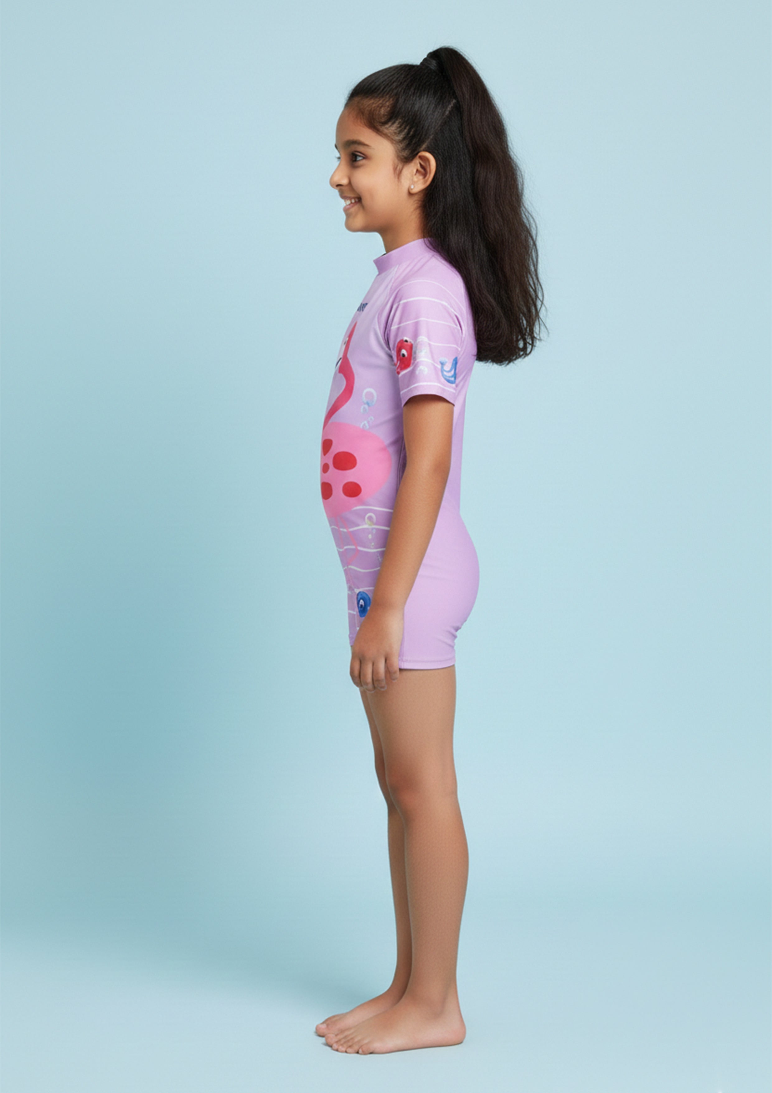 Flamingo Fandango Girls Swimsuit - 2 - 4 Years Kids Swimwear