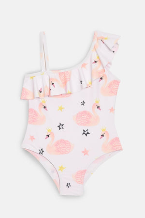 Flamingo Fling Girls Swimsuit - KSW-SG-FLFG-2-4