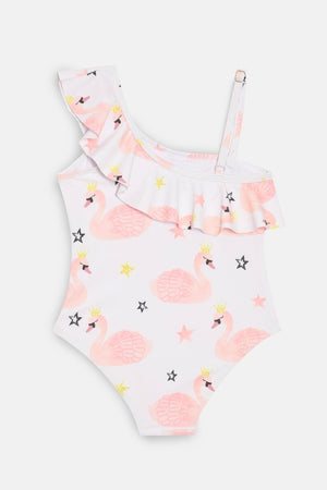 Flamingo Fling Girls Swimsuit - KSW-SG-FLFG-2-4