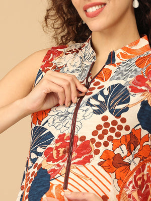 Fleur de Fun Maternity and Nursing Dress - DRS - SD - FLDF - S