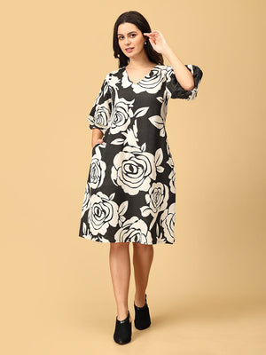 Fleurs de Nuit Women's Dress - WDRS - SK - FLUN - XS