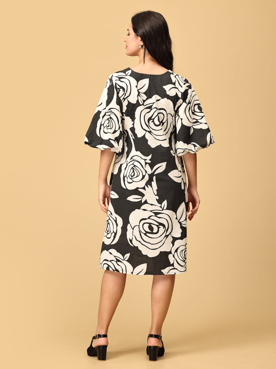 Fleurs de Nuit Women's Dress - WDRS - SK - FLUN - XS