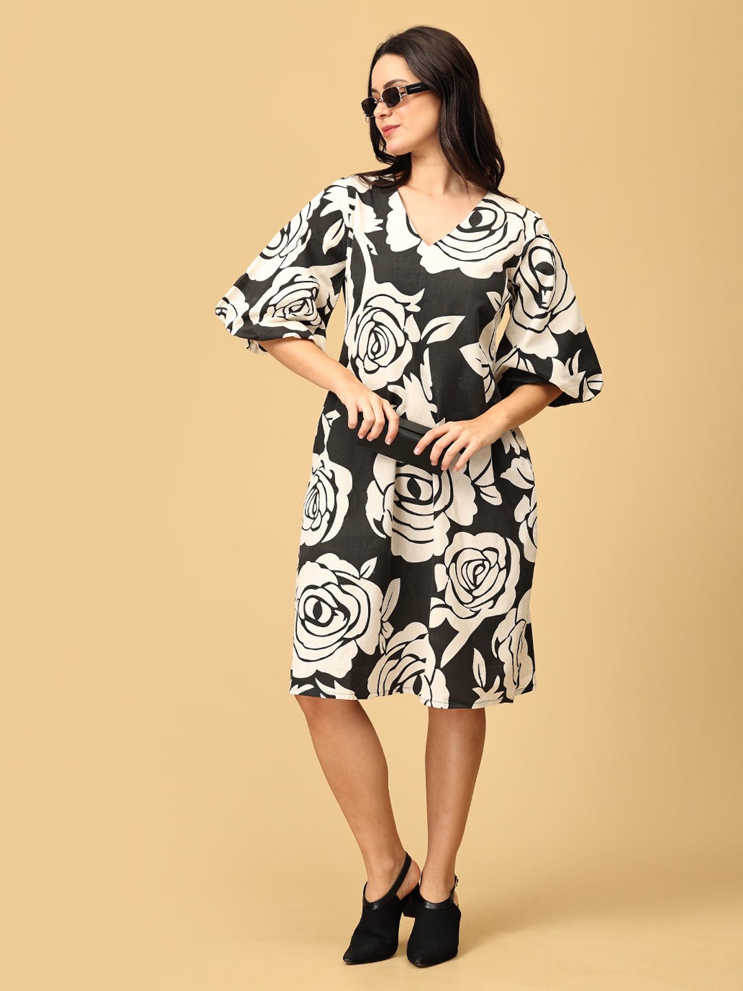 Fleurs de Nuit Women's Dress - WDRS - SK - FLUN - XS