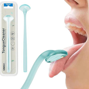Flipper Tongue Cleaner Ginkgo - Icey Blue - Skin, Hair & Oral Care