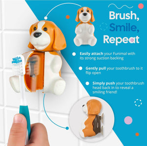 Flipper Toothbrush Cover Beagle - Skin, Hair & Oral Care