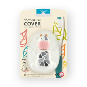Flipper Toothbrush Cover Cow - Skin, Hair & Oral Care