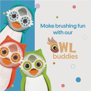 Flipper Toothbrush Cover Flp Owl / Hearty - Orange - Toothbrush