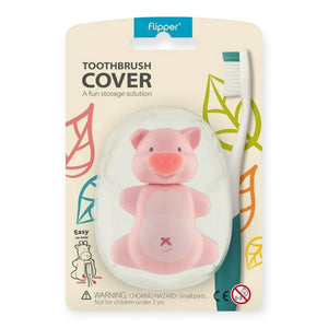 Flipper Toothbrush Cover - Piggy - Skin, Hair & Oral Care