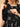 Flora - Black - a Maternity and Nursing Dress - DRS - SK - INDGS - S