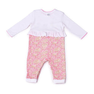 Floral Animal Print Romper, 1 - 2 years - Kids Clothing