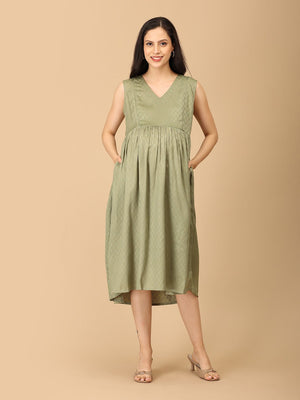 Floret Fizz Maternity and Nursing Shacket Dress - DRS - SK - PTLIC - S