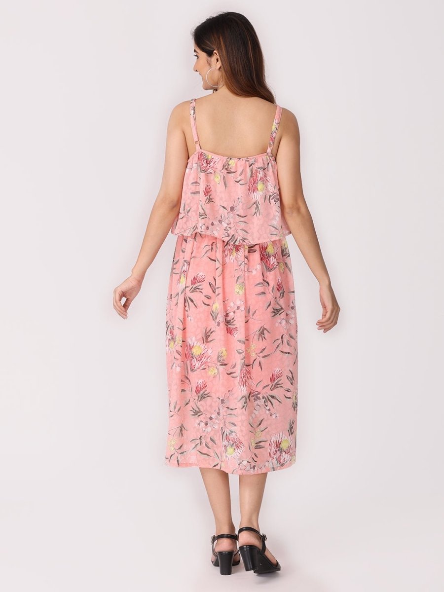 Flower McBlooms Maternity and Nursing Dress - DRS-FMCN-S