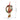 Fluffy Rudolf Christmas Artificial Wreath for wall, door and Christmas tree Décor - 