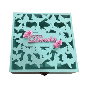 Flutter Butterfly Keepsake Storage Box - 