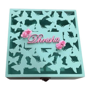 Flutter Butterfly Keepsake Storage Box - 