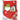 Flying Santa Christmas Stocking, 13 inches - XMAS STOCKINGS