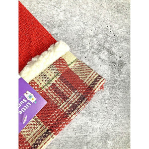 Flying Snowman Christmas Stocking, 13 inches - XMAS STOCKINGS