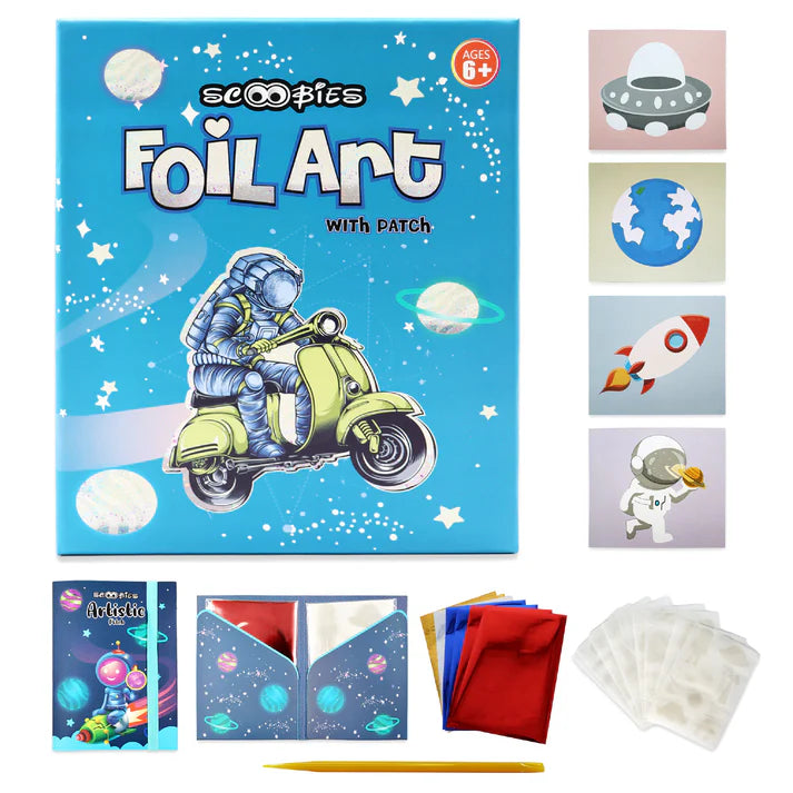 SCOOBIES FOIL ART SET(BOYS)