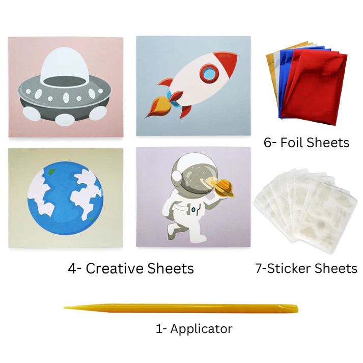 SCOOBIES FOIL ART SET(BOYS)