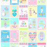 Follow your Rainbow Theme Milestone cards- (Pack of 25) - MSCD-FLRBW