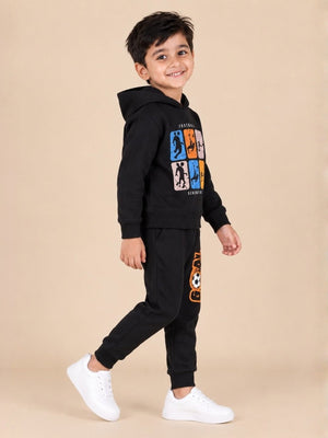 Football Generation Jogger Set - 0-6 Months Kids Winter Set