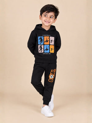 Football Generation Jogger Set - 0-6 Months Kids Winter Set
