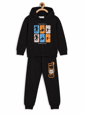 Football Generation Jogger Set - 0-6 Months Kids Winter Set
