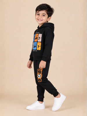 Football Generation Jogger Set - 0-6 Months Kids Winter Set