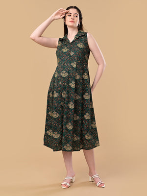 Forest Enchantment Maternity and Nursing Dress - S Maternity Casual Dress