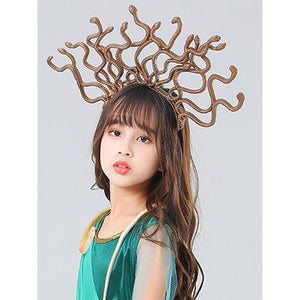 Forest Snake Queen Kids Halloween Costume Dress Up - 4 - 6 Years Halloween