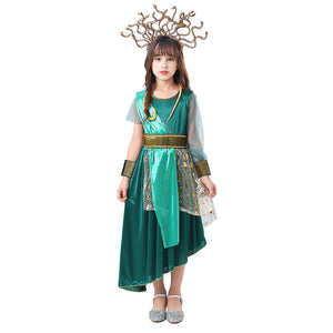 Forest Snake Queen Kids Halloween Costume Dress Up - 4 - 6 Years Halloween