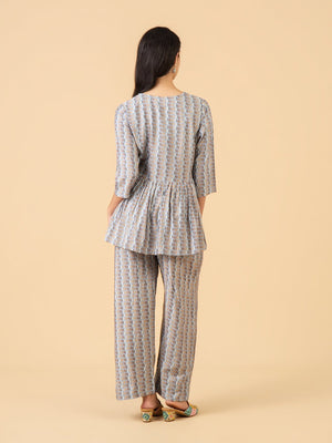 Frame Ice Maternity and Nursing Co Ord Set - S Maternity Co-ord Set