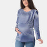 French Stripes Maternity and Nursing Top - MAT-FRSTP-S