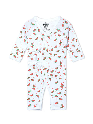 Fresh Slice For The Day Infant Romper (Jabla Style) - Preemie Infant Rompers